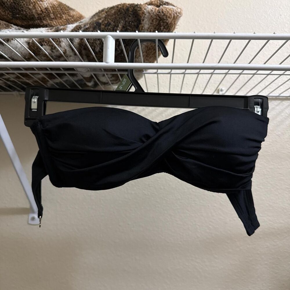 Kona-sol Women's Black Bikini-and-tankini-tops